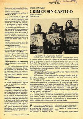 Crimen sin castigo