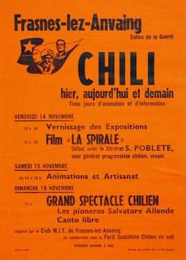 Chili, hier, aujourd'hui et demain - Chile, ayer, hoy y mañana