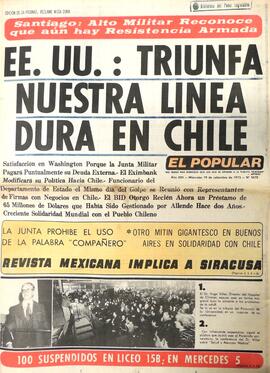 El Popular del 19 de septiembre de 1973