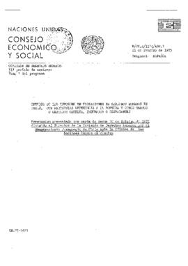 Estudio de los informes de violaciones de derechos humanos en Chile, con particular referencia a ...
