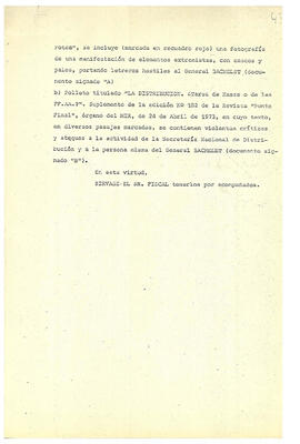 Corte Suprema no acogió recursos de reposición (43)