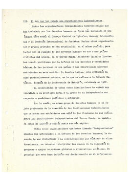 Derechos humanos: sugerencias sobre prioridades para investigación y reflexión (4)