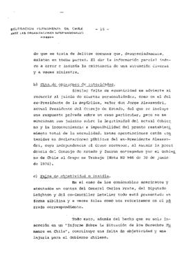 Estudio de los informes de violaciones de derechos humanos en Chile, con particular referencia a ...