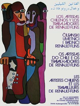Los artistas chilenos y los trabajadores de Renault-Flins