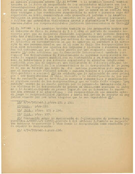 Informe del Experto sobre la cuestión de la suerte de las personas desaparecidas en Chile (43)