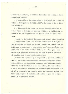 Señor Presidente, Estimados miembros de la Comisión Internacional, Señoras y señores, Queridos co...