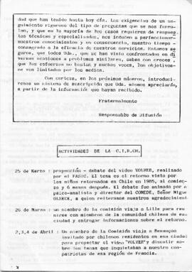 Comisión de información sobre el retorno chileno (3)