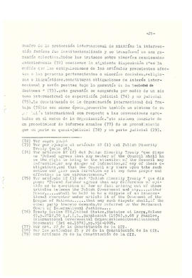 La protección de los derechos del hombre y el impacto de las situaciones de emergencia según el d...