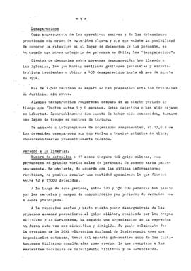 Estudio de los informes de violaciones de derechos humanos en Chile, con particular referencia a ...