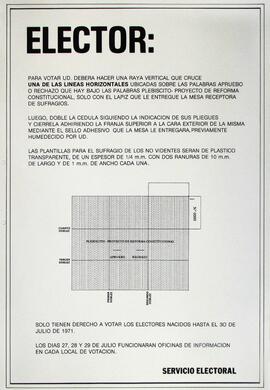 Elector: Plebiscito