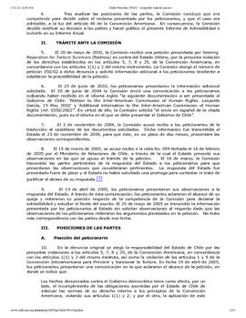 Informe de Admisibilidad (CIDH (2)