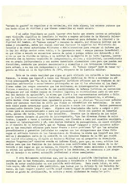 Suplemento al Informe Final de la Misión a Chile de la Comisión Internacional de Juristas (9)