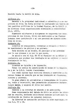 Estudio de los informes de violaciones de derechos humanos en Chile, con particular referencia a ...