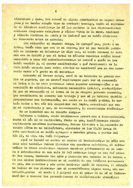 Texto in extenso del manuscrito dejado por el Gral. Bachelet sobre su detención, los interrogator...