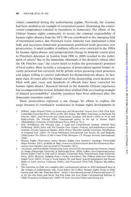 A Human Rights Triumph Dictatorship-era Crimes and the Chilean Supreme Court (2)