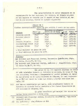 Antecedentes sobre el incremento de la dependencia económica de Chile debido a la política de la ...