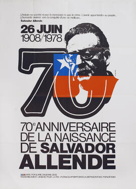 70 Anniversaire de la naissance de Salvador Allende - 70 Aniversario del nacimiento de Salvador A...