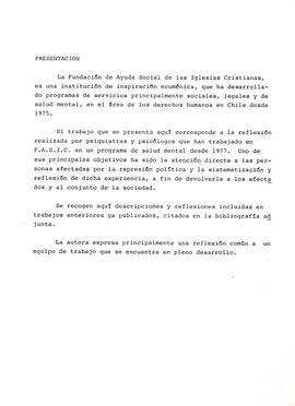 El daño psicológico y la psicoterapia de los familiares de detenidos desaparecidos (2)