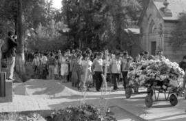 Multitudinario funeral de Tucapel Jiménez