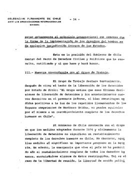 Estudio de los informes de violaciones de derechos humanos en Chile, con particular referencia a ...