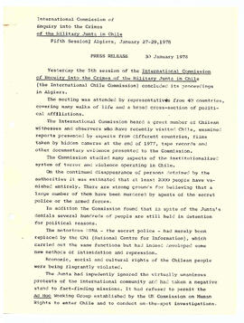 Press Release - 30 January 1978 (1)