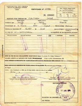 Documento del Servicio de Impuestos Internos