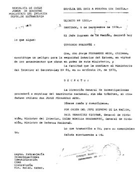 Decreto N° 1502