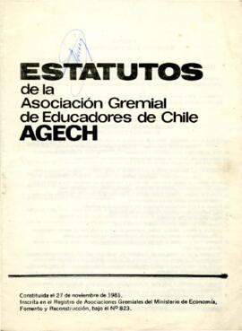 Estatuto de la Asociación Gremial de Educadores de Chile