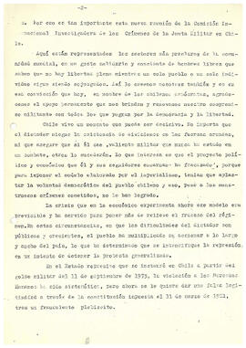 Discurso de Anselmo Sule, coordinador de la izquierda chilena en el exterior... (2)