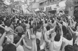 Manifestación callejera