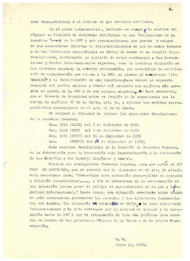 Plebiscito de Pinochet: Una farsa y una nueva violación de los derechos humanos. (6)