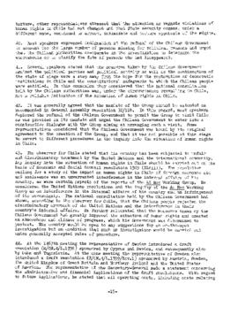 Study of reported violations of human rights in Chile, with particular reference to torture and o...