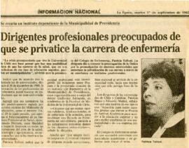 Dirigentes profesionales...