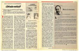 Extracto, “Desaparecidos de septiembre: ¿Dónde están?”