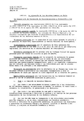 Informe de la Subcomisión de prevención de discriminaciones y protección a las minorías sobre su ...