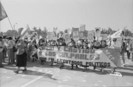 Manifestación de Ejecutados Políticos