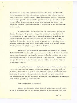 Discurso de la señora Hortensia Bussi, viuda del Presidente Salvador Allende (3)