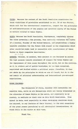 Madam Chairman… (2)