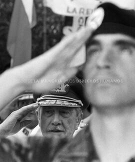 Plebiscito. Gral. Augusto Pinochet. Santiago