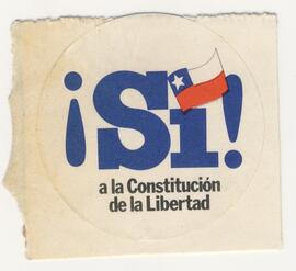 ¡Si! a la constitución de la libertad