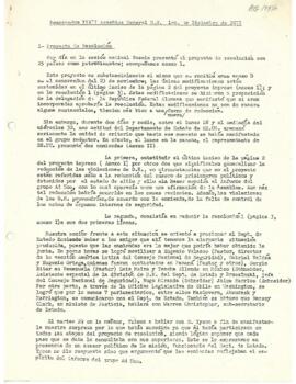 Memorándum XXXII Asamblea General N.U. 1ro. De diciembre de 1977