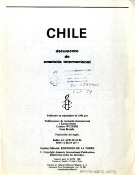 Chile: documento de amnistía internacional (3)