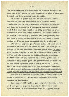 Le regime de terreur au Chile et la disparation des déteneus politiques. (8)