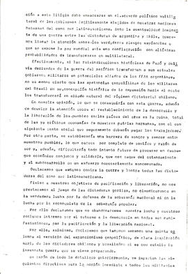 Declaración sobre conflicto Chile-Argentina por el Canal del Beagle (6)