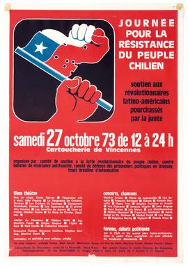 Journée pour la résistance du peuple chilen - Día de la resistencia del pueblo chilen