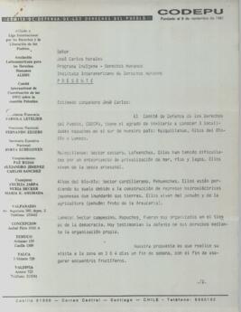 [Estimado Compañero José Carlos]