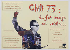 Chile 73: du fer rouge au verbe