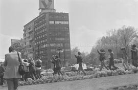 Represión policial a estudiantes de la FECH