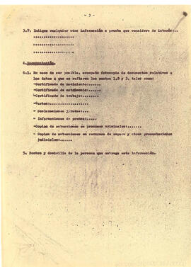 Proposición de cuestionarios sobre desaparecidos. (3)