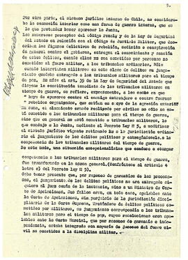 El carácter antijurídico de los procesos contra partidarios y simpatizantes del gobierno de la Un...